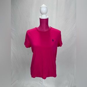 Polo Ralph Lauren Hot Pink Basic T-Shirt